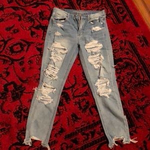 AE mom jeans